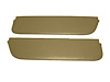 Sun Visors for 1961-1966 Ford F-100, F-250, F-350 Standard Cab Truck [Corinthian Grain Vinyl, Sandalwood] - image 1