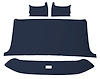 ABS Plastic Headliner for 1965-1966 Ford F-100, F-250, F-350 Standard Cab Truck [Corinthian Grain Vinyl, Dark Blue] - image 1
