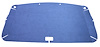 Pressboard Headliner for 1980-1983 Ford F-100, 1980-1986 Ford F-150, F-250 Standard Cab Truck [Uncovered] - image 1