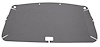 Pressboard Headliner for 1980-1983 Ford F-100, 1980-1986 Ford F-150, F-250 Standard Cab Truck [Foambacked Cloth, Medium Opal] - image 1