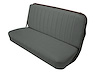 Front Bench Seat Upholstery for 1947-1955 (1st Series) Chevrolet/GMC Standard Cab Truck [With Pleats, Charcoal] - image 1