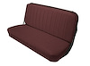 Front Bench Seat Upholstery for 1947-1955 (1st Series) Chevrolet/GMC Standard Cab Truck [With Pleats, Maroon] - image 1