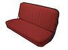 Front Bench Seat Upholstery for 1947-1955 (1st Series) Chevrolet/GMC Standard Cab Truck [With Pleats, Red] - image 1