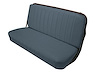 Front Bench Seat Upholstery for 1947-1955 (1st Series) Chevrolet/GMC Standard Cab Truck [With Pleats, Medium Blue] - image 1
