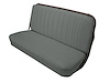 Front Bench Seat Upholstery for 1947-1955 (1st Series) Chevrolet/GMC Standard Cab Truck [With Pleats, Medium Gray] - image 1