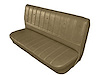 Front Bench Seat Upholstery for 1973-1980 Chevrolet/GMC Standard Cab Truck [Stationary Backrest, Palomino] - image 1