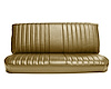 Front Bench Seat Upholstery for 1973-1980 Chevrolet/GMC Standard/Crew Cab Truck [Folding Backrest, Palomino] - image 1