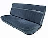 Front Bench Seat Upholstery for 1981-1987 Chevrolet/GMC Truck [Medium Blue/Blue] - image 1