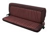 Front Bucket/Rear Bench Seat Upholstery for 1988-1995 Chevy/GMC Std. Cab Truck [Center Arm Rest/Headrest, Brick/Burgundy] - image 3