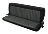 Front Bucket/Rear Bench Seat Upholstery for 1988-1995 Chevy/GMC Std. Cab Truck [Center Arm Rest/Headrest, Black/Charcoal] - image 3