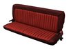 Front Bucket/Rear Bench Seat Upholstery for 1988-1995 Chevy/GMC Std. Cab Truck [Center Arm Rest/Headrest, Burgundy/Red] - image 4