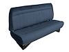Front Bench Seat Upholstery for 1988-1996 Chevrolet/GMC Standard Cab Truck [No Headrest, Royal Blue/Royal Blue] - image 1