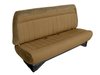 Front Bench Seat Upholstery for 1988-1996 Chevrolet/GMC Standard Cab Truck [With Headrest, Oak/Sandstone] - image 2