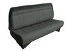 Front Bench Seat Upholstery for 1988-1996 Chevrolet/GMC Standard Cab Truck [With Headrest, Graphite/Charcoal] - image 2