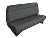 Front Bench Seat Upholstery for 1988-1996 Chevrolet/GMC Standard Cab Truck [With Headrest, Charcoal] - image 2