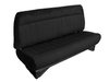 Front Bench Seat Upholstery for 1988-1996 Chevrolet/GMC Standard Cab Truck [With Headrest, Black] - image 2