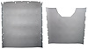 Front and Rear ABS Plastic Headliners for 1973-1991 Chevrolet/GMC Suburban [Uncovered] - image 1
