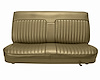 Bench Seat Upholstery for 1982-1993 Chevrolet S-10, GMC S-15, Sonoma Standard Cab Truck [Sierra Vinyl, Palomino] - image 1