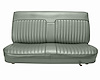 Bench Seat Upholstery for 1982-1993 Chevrolet S-10, GMC S-15, Sonoma Standard Cab Truck [Montana Vinyl, Medium Gray] - image 1