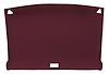 ABS Plastic Headliner for 1982-1993 Chevrolet S-10, GMC S-15, Sonoma Standard Cab Truck [Foambacked Cloth, Dark Red] - image 1
