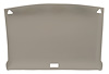 ABS Plastic Headliner for 1982-1993 Chevrolet S-10, GMC S-15, Sonoma Standard Cab Truck [Foambacked Cloth, Light Gray] - image 1