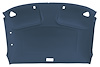 ABS Plastic Headliner for 1994-2003 Chevrolet S-10, GMC Sonoma Standard Cab Truck [Foambacked Cloth, Blue] - image 1