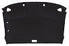 ABS Plastic Headliner for 1994-2003 Chevrolet S-10, GMC Sonoma Standard Cab Truck [Foambacked Cloth, Black] - image 1