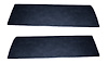 Front Door Panel Inserts for 1947-1955 (1st Series) Chevrolet, GMC Standard Cab Truck [Madrid Vinyl, Navy Blue] - image 1