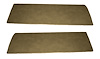 Front Door Panel Inserts for 1947-1955 (1st Series) Chevrolet, GMC Standard Cab Truck [Sierra Vinyl, Palomino] - image 1