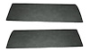 Front Door Panel Inserts for 1947-1955 (1st Series) Chevrolet, GMC Standard Cab Truck [Sierra Vinyl, Charcoal] - image 1