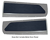 Front Door Panel Inserts for 1955 (2nd Series)-1959 Chevrolet, GMC Standard Cab Truck [Madrid Vinyl, Navy Blue] - image 1