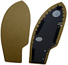 Front Door Panel Inserts for 1960-1963 Chevrolet, GMC Standard Cab Truck [Sierra Vinyl, Palomino] - image 1