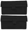 Front Door Panel Pockets for 1979-1991 Chevrolet, GMC Crew/Standard Cab Truck [Sierra Vinyl, Black] - image 1