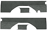 Rear Interior Panels for 1976-1991 Chevrolet K5 Blazer, GMC Jimmy [Without Pleats, Charcoal Oxen, Gray Carpet] - image 1