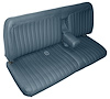 Bench Seat Upholstery for 1988-1995 Chevrolet, GMC C/K Series Standard Cab Truck [Madrid Vinyl, Medium Blue] - image 1