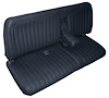 Bench Seat Upholstery for 1988-1995 Chevrolet, GMC C/K Series Standard Cab Truck [Madrid Vinyl, Navy Blue] - image 1