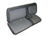 Bench Seat Upholstery for 1988-1995 Chevrolet, GMC C/K Series Standard Cab Truck [Madrid Vinyl, Black] - image 2