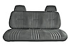 Bench Seat Upholstery for 1995-1998 Chevrolet, GMC C/K Series Standard Cab Truck [Sierra Vinyl, Charcoal] - image 1