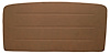 Pressboard Headliner for 1967-1972 Chevrolet, GMC C/K Series Truck [Madrid Vinyl, Dark Saddle] - image 1