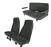 High Back Front Buckets/Rear Bench Seat Upholstery for 1973-1987 Chevy Blazer/GMC Jimmy [Charcoal, Dark Charcoal, Charcoal] - image 1