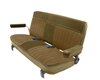 High Back Front Buckets/Rear Bench Seat Upholstery w/o Cutouts for 1973-1987 Chevy Blazer/GMC Jimmy [Buckskin, Light Saddle] - image 3
