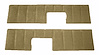 Rear Door Panel Inserts for 1981-1988 Chevy Suburbans [Velour, Sandstone] - image 1