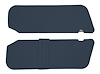 Sun Visors for 1993-1997 Ford Ranger [Without Mirrors, Sierra Vinyl Medium Blue] - image 1