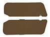 Sun Visors for 1993-1997 Ford Ranger [Without Mirrors, Sierra Vinyl Saddle] - image 1