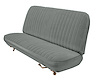 Front Bench Seat Upholstery for 1983-1992 Ford Ranger Standard Cab Truck [Medium Gray Montana Vinyl] - image 1