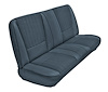 Front Bench Seat Upholstery for 1983-1992 Ford Ranger Standard Cab Truck w/4x4 [Medium Blue Sierra Vinyl] - image 1