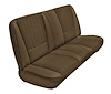 Front Bench Seat Upholstery for 1983-1992 Ford Ranger Standard Cab Truck w/4x4 [Saddle Sierra Vinyl] - image 1