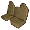 60/40 Front Seat Upholstery for 1998-2003 Ford Ranger Standard Cab Truck [Palomino Sierra Vinyl] - image 1