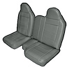 60/40 Front Seat Upholstery for 1998-2003 Ford Ranger Standard Cab Truck [Medium Gray Montana Vinyl] - image 1