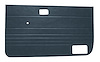 Door Panels for 1988-1989 Ford Ranger Standard Cab, Bronco II [Sierra Vinyl, Medium Blue] - image 1